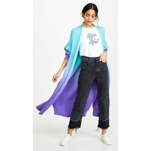 Free people come together ombré cardigan size small